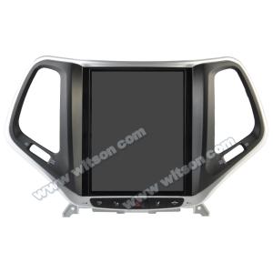 9.7" ScreenTesla Vertical Android Screen For Jeep Cherokee 5 KL 2014-2018 Car