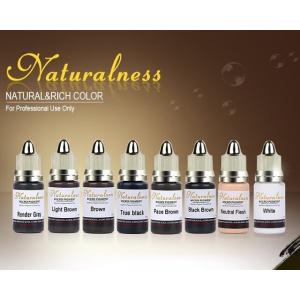 Naturalness Liquid Semi Permanent Makeup Pigments For Makeup Machine