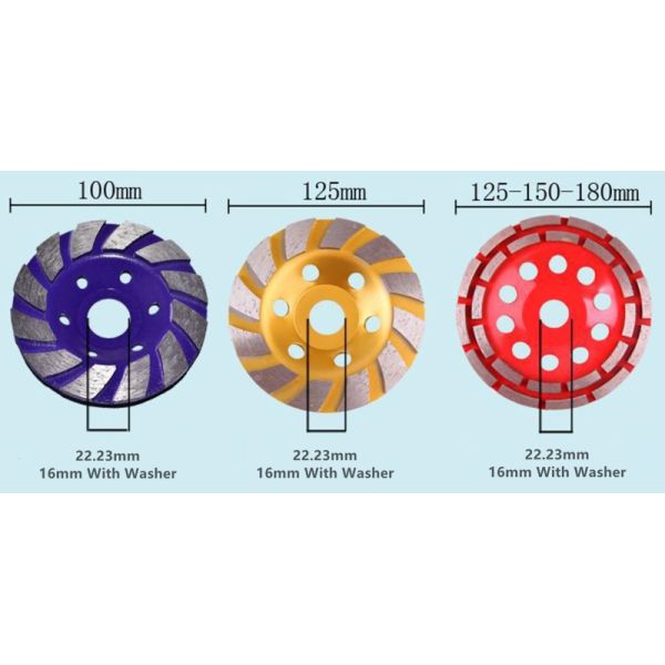 Bowl Shape Diamond Grinding Wafer