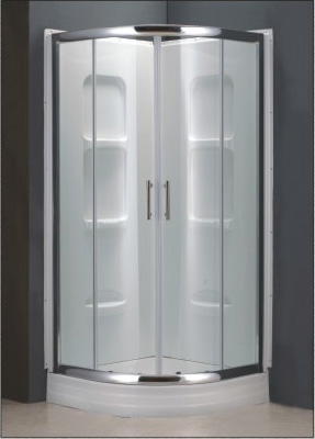 Acrylic/ABS shower back wall liner for Canada/Australia/NZ market