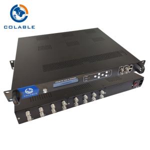 Quality 8 Channel DVB - S2 To RF Converter ISDB - T QAM DVB - T Modulator COL5011M for sale