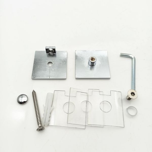 Canada Brass Chrome Plate Wall to Glass Shower Clamp for Door Width 600-800mm Hot Item