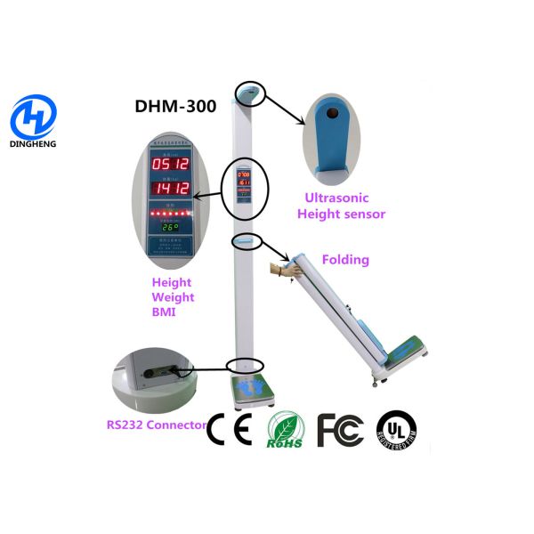Buy Foldable BMI Scale Machine With LED Display Height And Weight Measuring Scale at wholesale prices