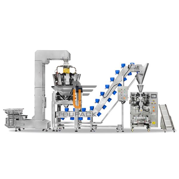 Bowl-Type Elevator for Supporting Equipment of Bag-Type Food Packing Machine