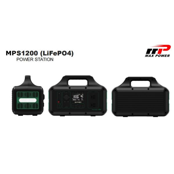 1000W 1200W Portable Power Station Power Supply LiFePO4 Battery Pack