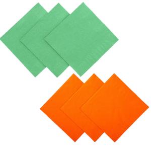 Orange 60x84 Inch Luxury Paper Napkin Oil Proof Vintage OEM Service