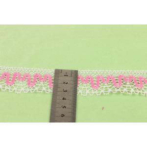 Recyclable Cotton Crochet Lace Trim Reusable Unstretched Contrast Patterned