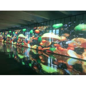 High Resolution Transparent Glass LED Display Fast Heat Dissipation