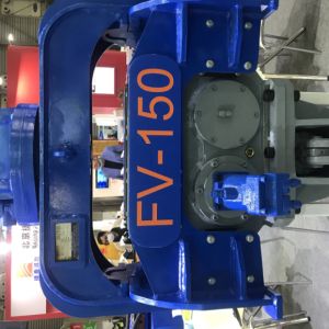 2500RPM 20T Vibrating Hydraulic Sheet Excavator Mounted Pile Driver