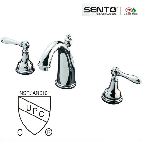 Buy SENTO Classical design healthy wash basin CUPC tap at wholesale prices