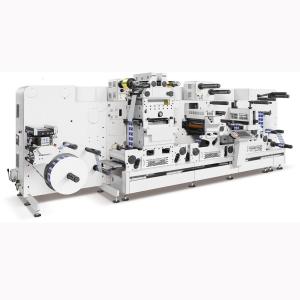 Flexo Label Printing Machine With Intermittent Die Cutting System