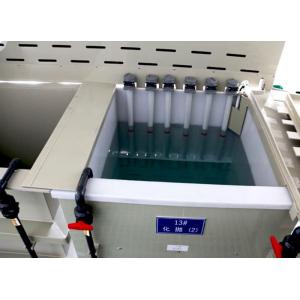 White 10mm PVDF Electroplating Tanks For Chemical Polishing
