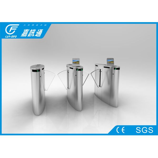 Stainless Steel Smart Automatic Fingerprinted Electronic Gate Turnstile with