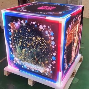Magic Square Rotating Custom Led Display Video Wall