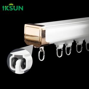 T5 Aluminum Curtain Track Easily Assemble Alloy Curtain Rail