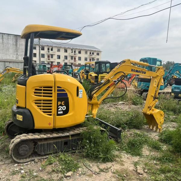 Good Quality Used Komastu PC20 Mini Excavators 2 Ton Samll Secondhand Digger
