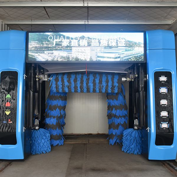 Buy Risense Professional Auto Car Wash Machine System Fully Automatic Touch with Wheel Brush Electric Power Source at wholesale prices