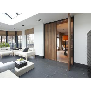 Solid Wood Modern Pivot Front Doors