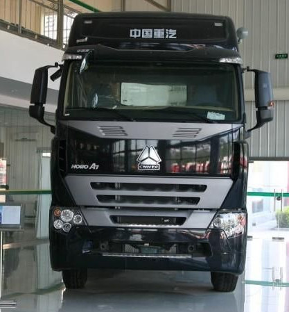 Buy SINOTRUK HOWO Tractor truck / prime mover ZZ4257V3241V new design cabin powerful 420hp at wholesale prices