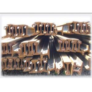 Quality 50Mn / U71Mn Grade Railroad Steel Rail GB2585-2007 With Long Lifetime for sale