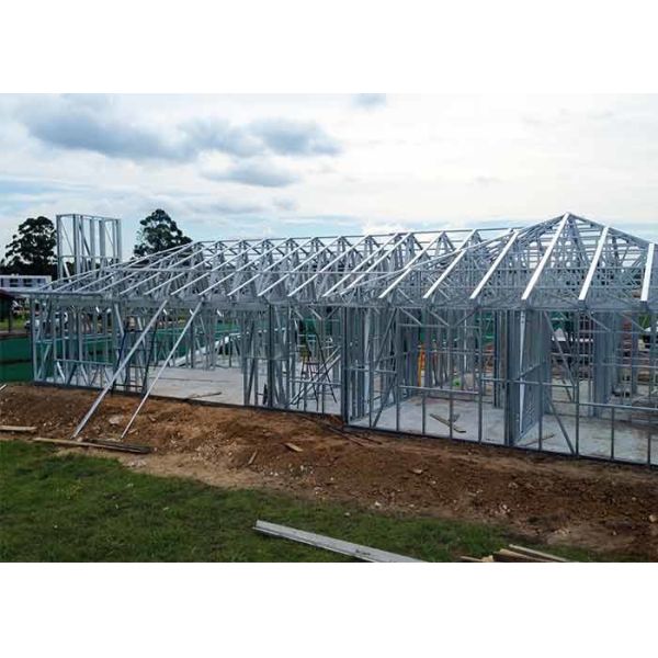 Luxury Prefab Steel Structure Villa Modular Homes With Light Gauge Steel Framing