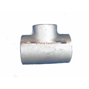 Electric galvanized cast iron pipe fitting tee with competitive price