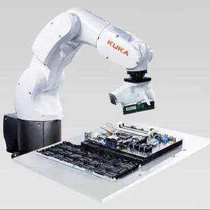 6 Axis Kuka Robotic Arm KR 10 R1100-2 With CNGBS Robot Quick Changer For