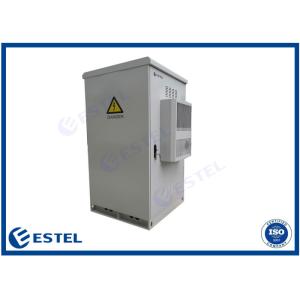 2100mm Galvanized Steel Outdoor Equipment Cabinet Double Door