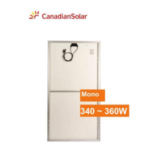 IEC61215 Canadian 144 Cells 340w Monocrystalline Solar Panels​
