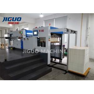 Sheet 1080X780mm Automatic Die Cutting Machine Cardboard Flatbed Creasing