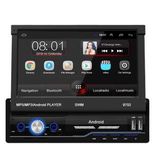 Quality 1 Din 7 Inch Retractable Touch Screen Android 2+32/2+64G Car Radio GPS with Carplay FM RDS Wifi BT AM USB &amp; Stereo MP5 for sale