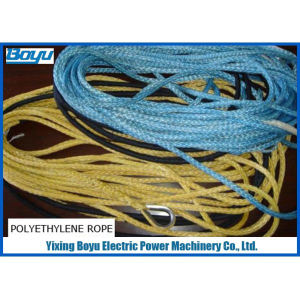 Transmission Line Stringing Tools Accessories Synthetic Fiber Ropes Polyethylene