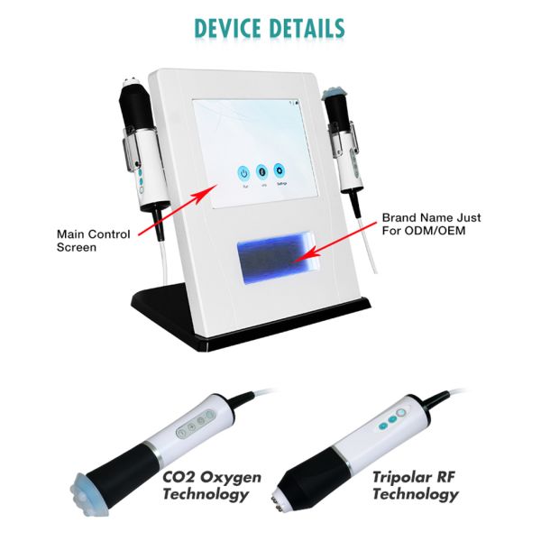 Ce High Frequency Beauty Machine Facial Bubble Aque Oxygen Peel