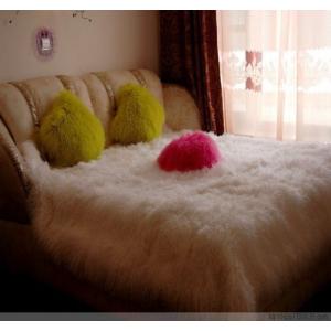 PELT Fur Sheepskin Throw Blanket Cushion Rugs 180x200