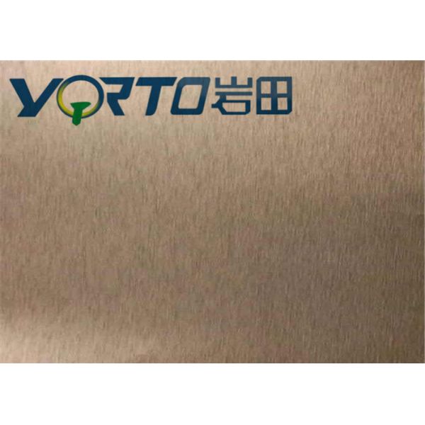 Buy Color Painted Brushed Aluminum Sheets Customizable Width Good Rigidity at wholesale prices