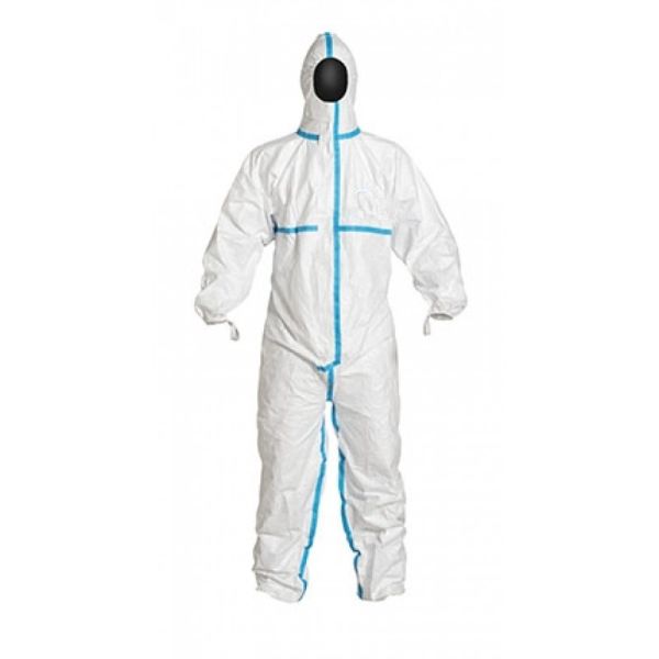 Buy Smms White Disposable Overalls / Hospital Protective Clothing With Towels at wholesale prices