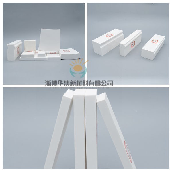 1600°C Temperature Resistant Alumina Ceramic Tile With Chemical And Wear