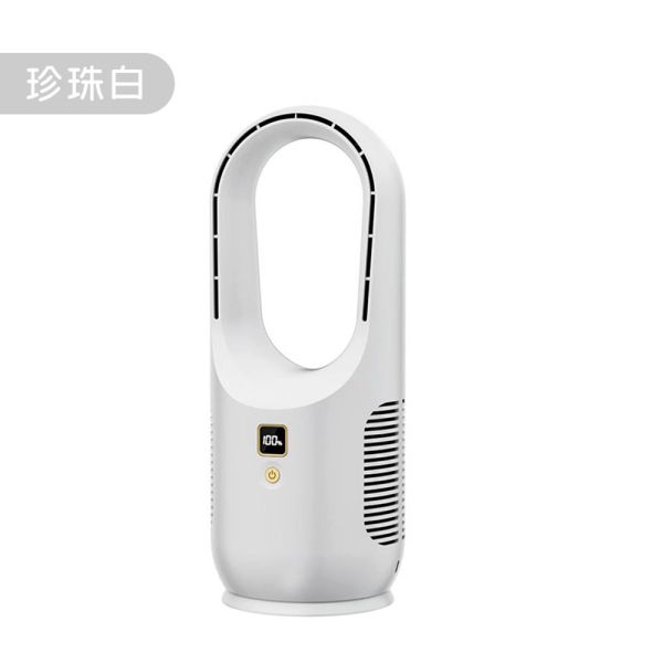 3H-6H Usage Time Battery Operated Desktop Bladeless Fan for Energy-Saving Cooling