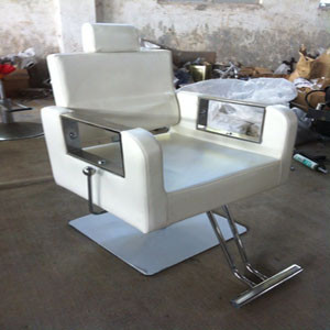 salon chair ,hairdressing chair ,hydraulic chair, stainless steel armrest chair