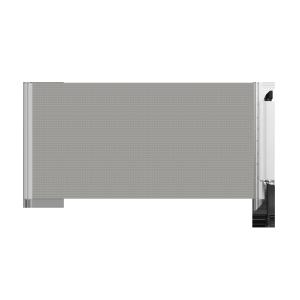 Outdoor Strip Transparent Glass LED Screen 4416pixel/Sqm