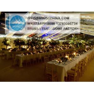 Double Coated Pvc Outdoor Reception Tent For Weddings