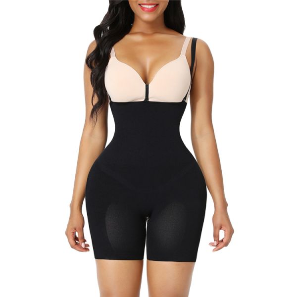Nonwoven Weaving Method High Waist Shapewear Slimming Body Shaper for Plus Size Women