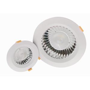 Round 30W IP44 COB LED Down Light For Barthroom