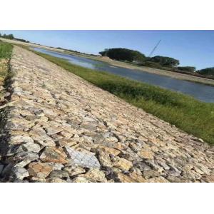 ISO9001 Riverbank Protection Galvanized Gabion Box
