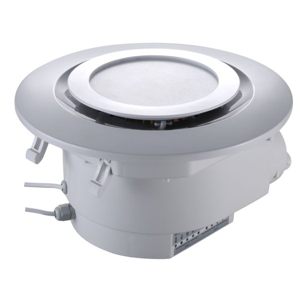 4 6 inch Low Power Low Noise Bathroom Ventilation with LED Light Customization Air Extractor Fan with Lighting