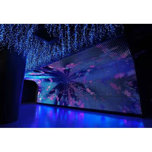 Outdoor Full Color DMX512 SMD3535 Point Light Source Video Wall for Advertising