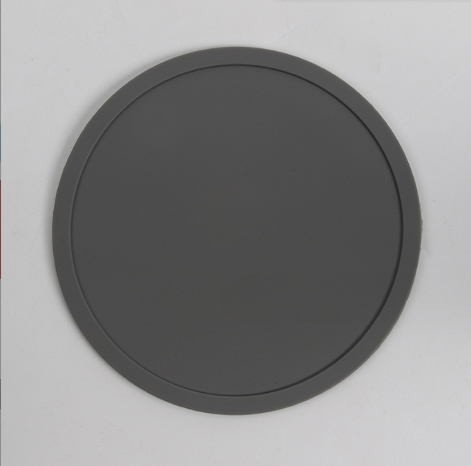 Customized Round Silicone Coaster Mats Pads for Table Decoration Accessories