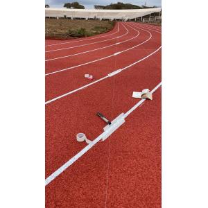 400 Meter Outdoor Running Track Material Environmental Friendly