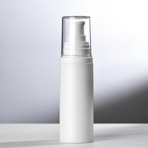 China Silk Screen Printing Cosmetic Airless Bottle with Customized Labeling and Multi-Functional Pump Options on sale