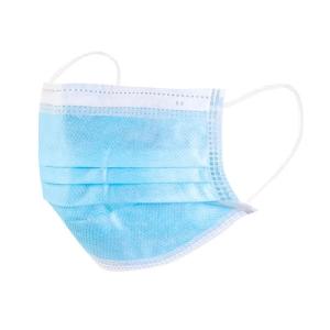 Three Layers Surgical Disposable Mask Non Irritating Fluid Resistant